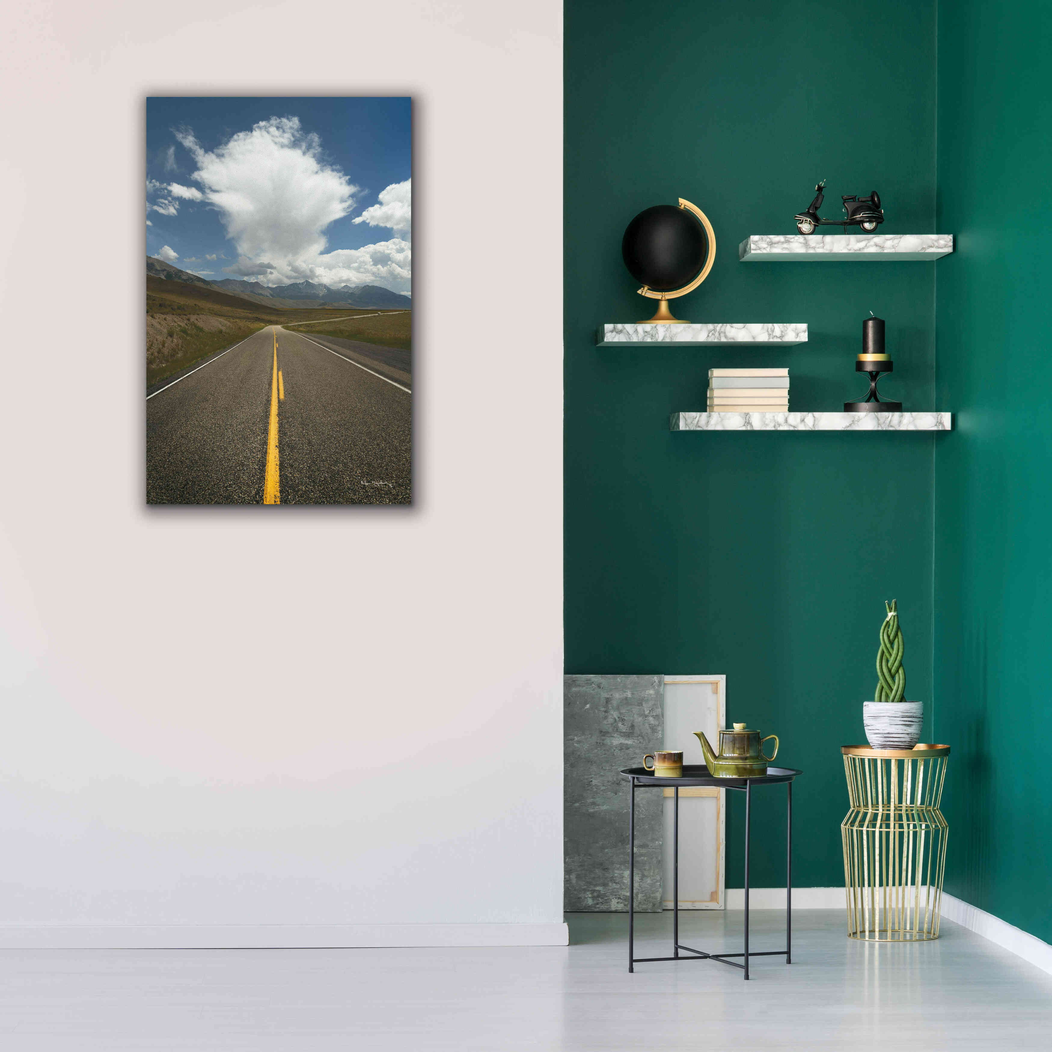 'Highway 93 in Idaho' by Alan Majchrowicz,Giclee Canvas Wall Art,26x40