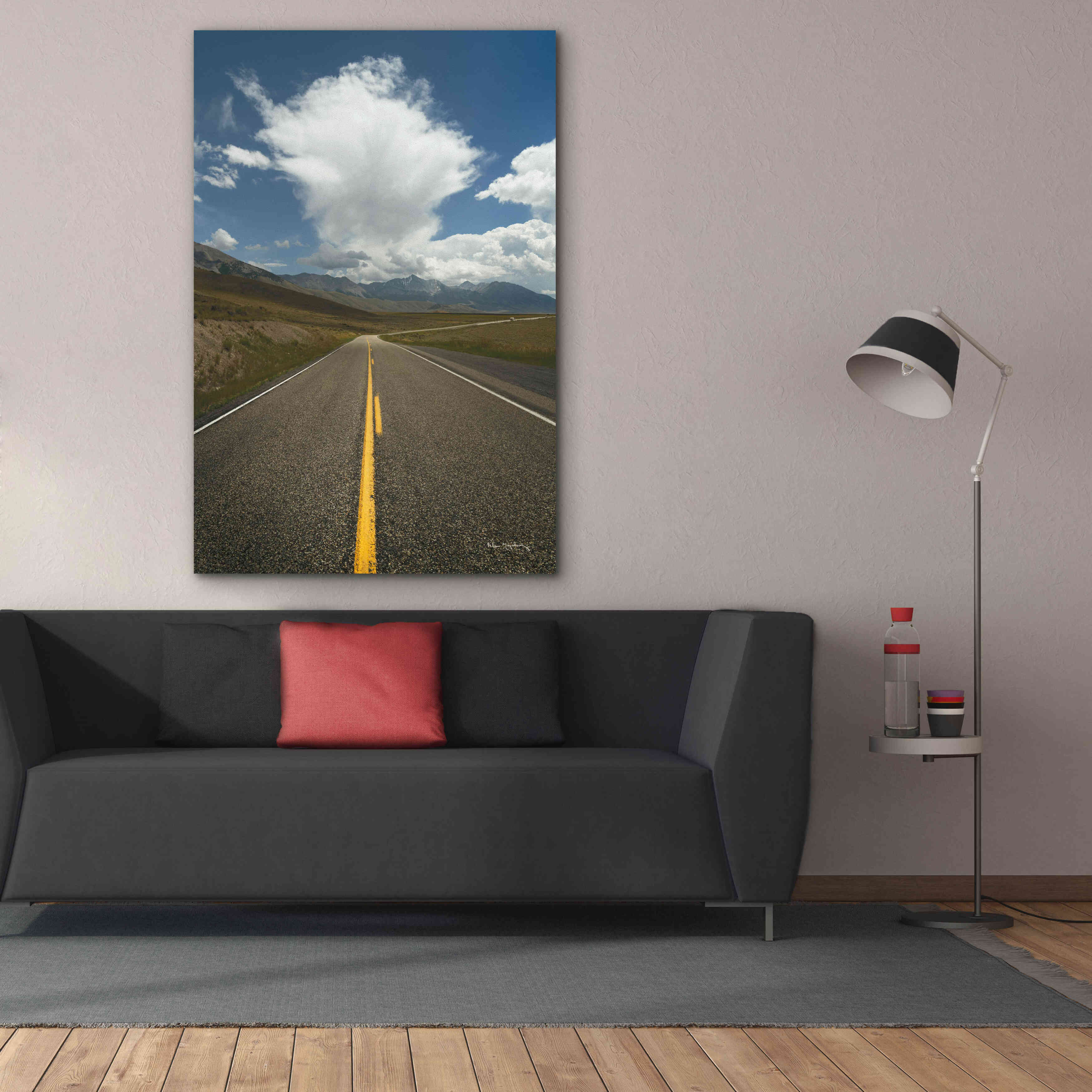 'Highway 93 in Idaho' by Alan Majchrowicz,Giclee Canvas Wall Art,40x60