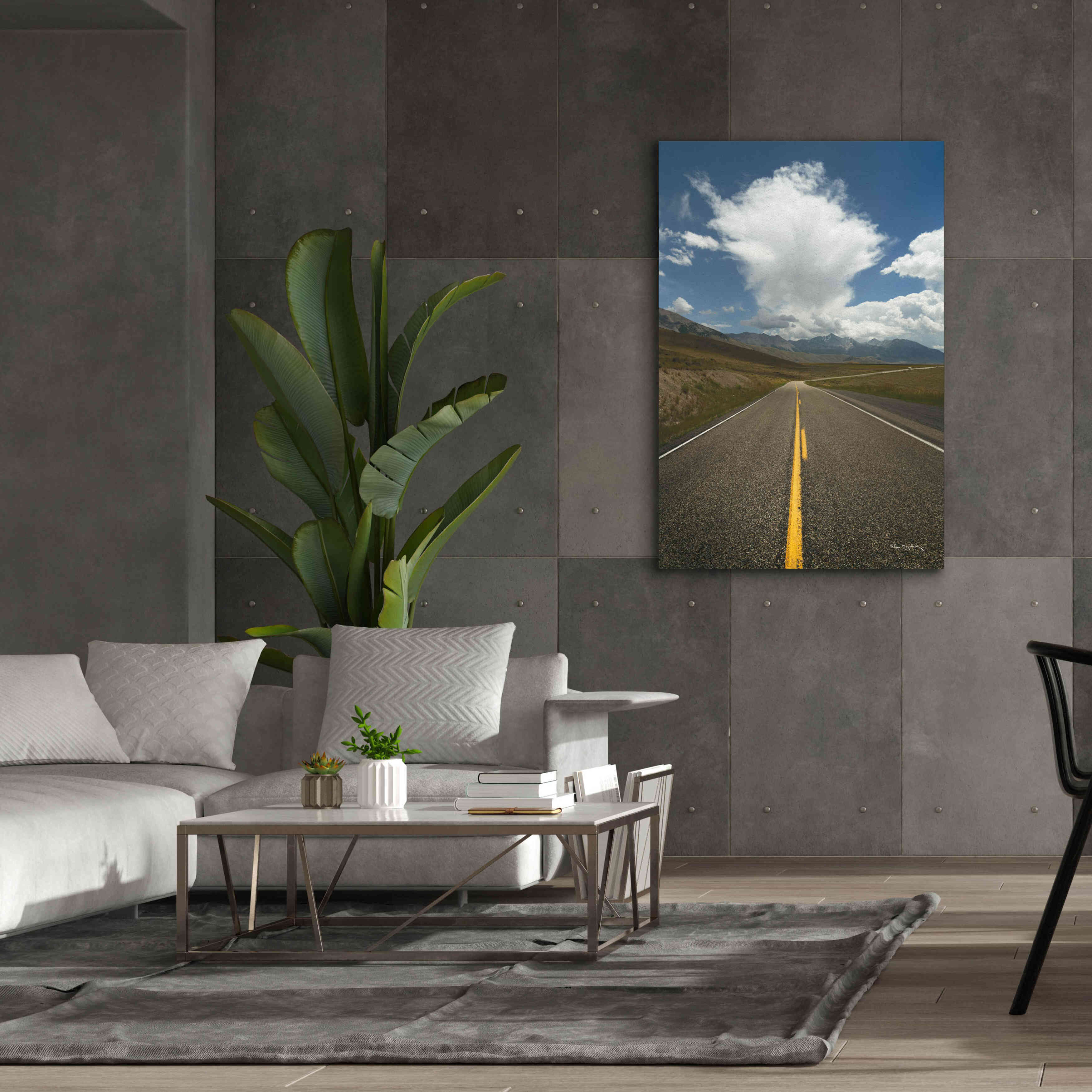 'Highway 93 in Idaho' by Alan Majchrowicz,Giclee Canvas Wall Art,40x60