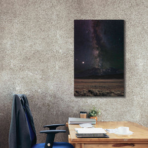 'Milky Way in Sawtooth Mountains' by Alan Majchrowicz,Giclee Canvas Wall Art,26x40