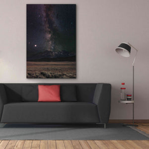'Milky Way in Sawtooth Mountains' by Alan Majchrowicz,Giclee Canvas Wall Art,40x60