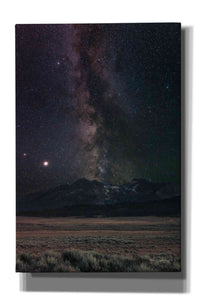 'Milky Way in Sawtooth Mountains' by Alan Majchrowicz,Giclee Canvas Wall Art