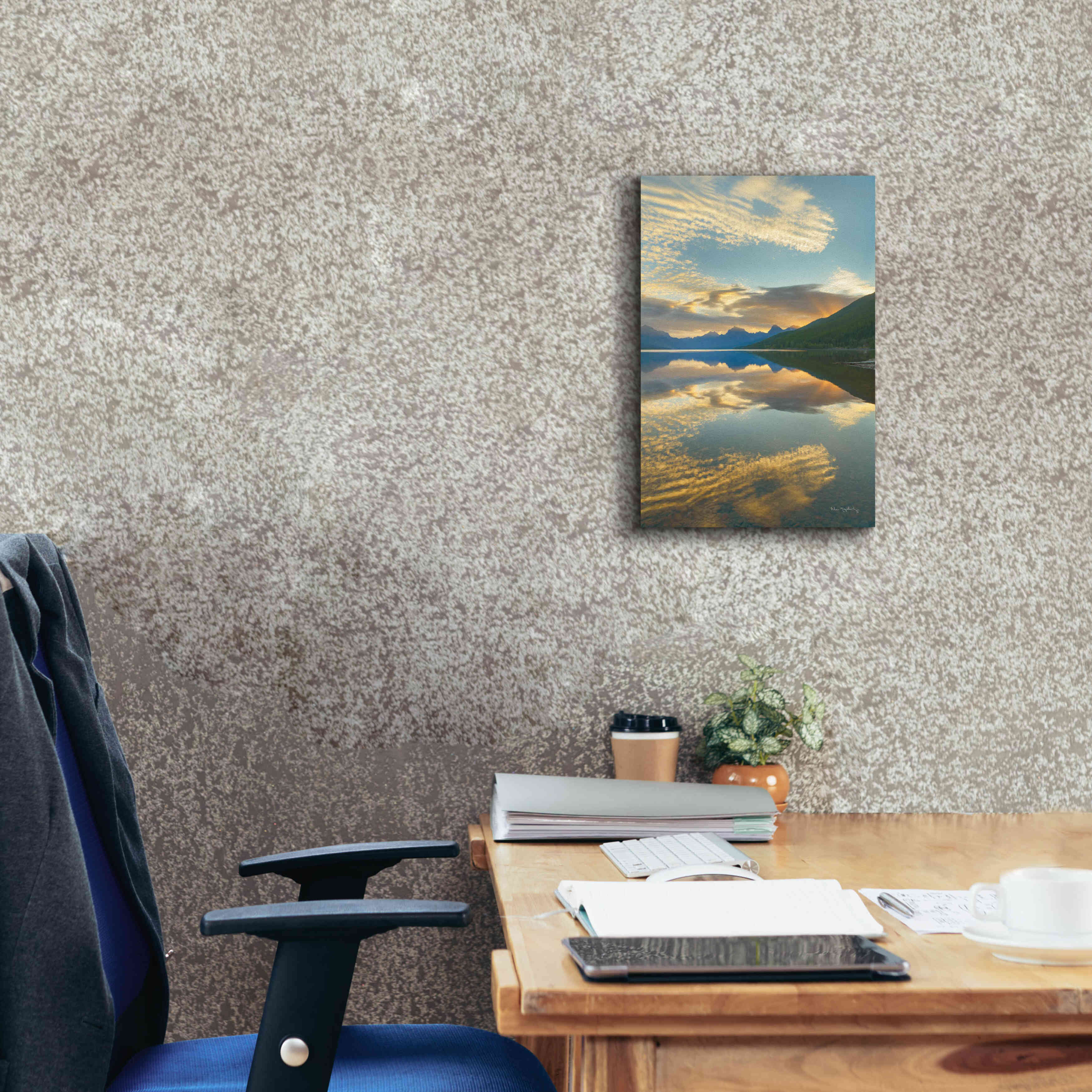 'Montana Sunrise' by Alan Majchrowicz,Giclee Canvas Wall Art,12x18