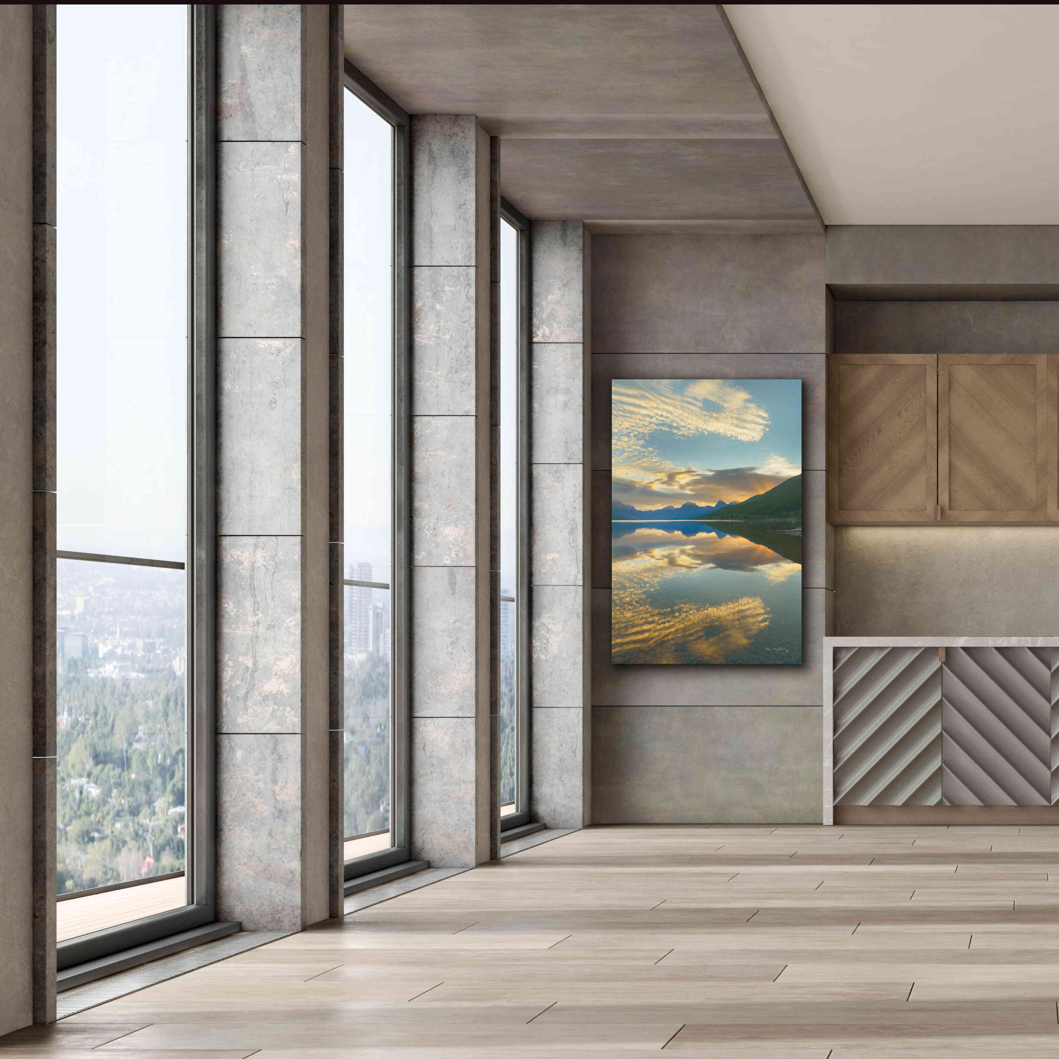 'Montana Sunrise' by Alan Majchrowicz,Giclee Canvas Wall Art,40x60