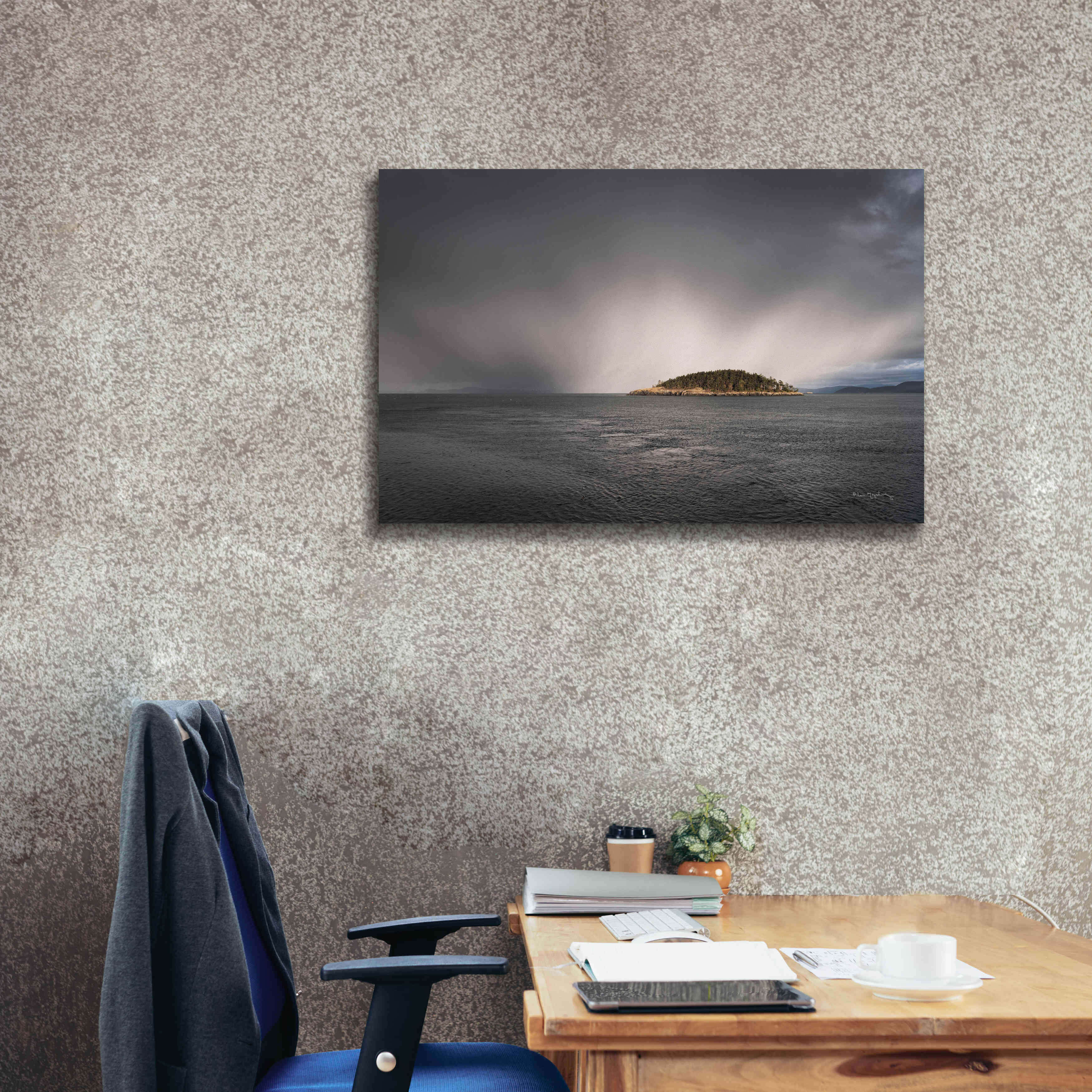 'Deception Pass Island' by Alan Majchrowicz,Giclee Canvas Wall Art,40x26