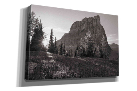 Image of 'Boulder Pass Glacier National Park BW' by Alan Majchrowicz,Giclee Canvas Wall Art