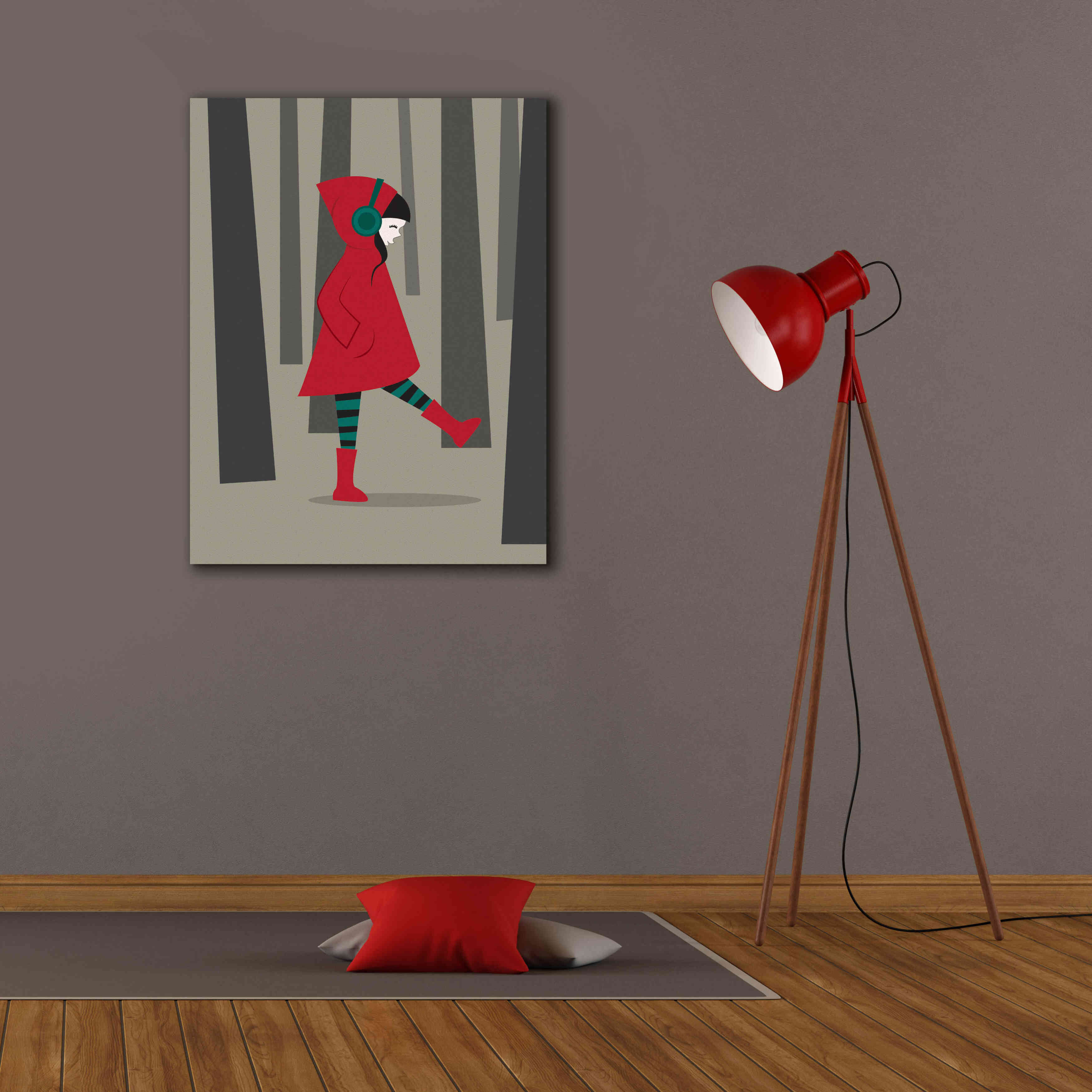 'There Is No Wolf' by Volkan Dalyan, Giclee Canvas Wall Art,26x34