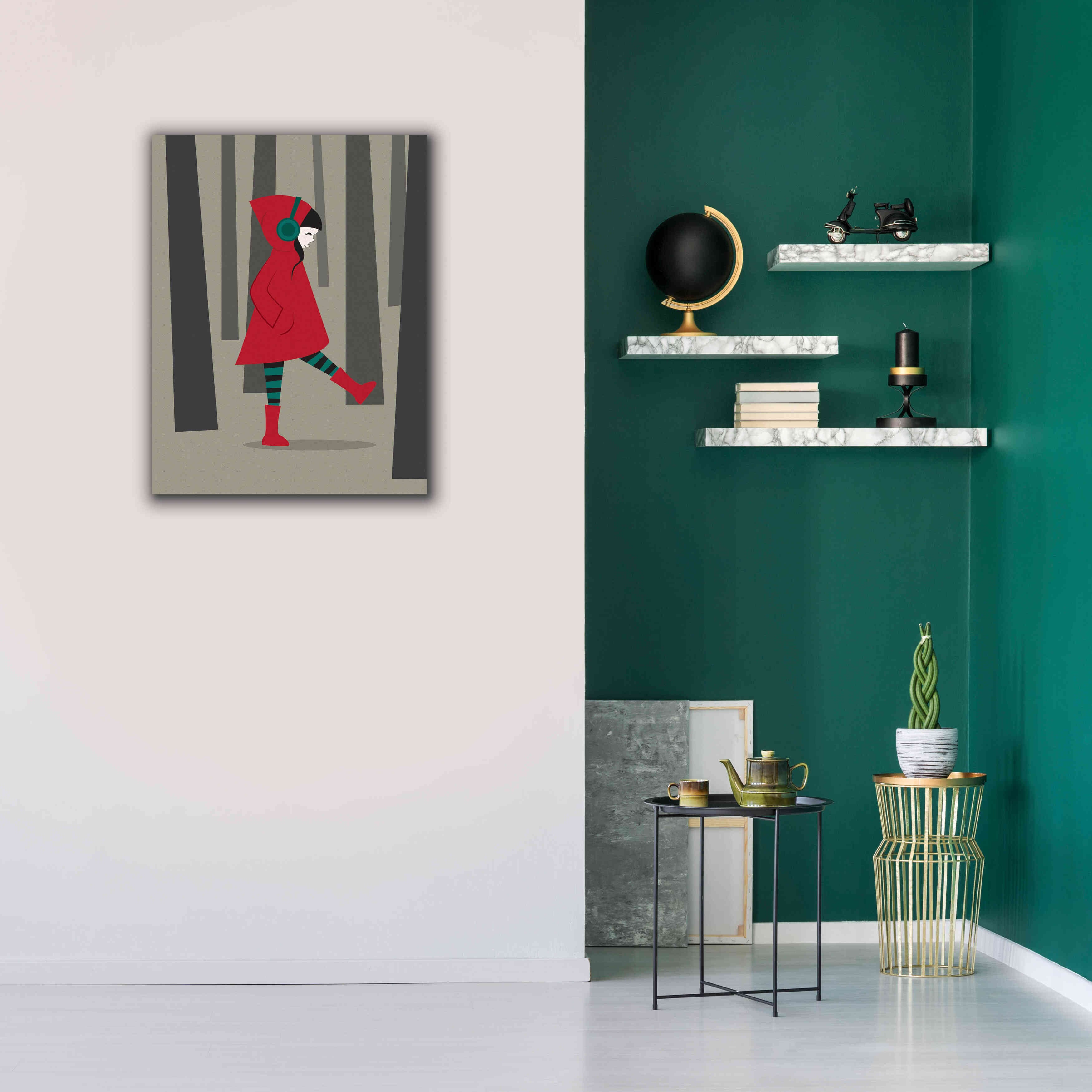 'There Is No Wolf' by Volkan Dalyan, Giclee Canvas Wall Art,26x34