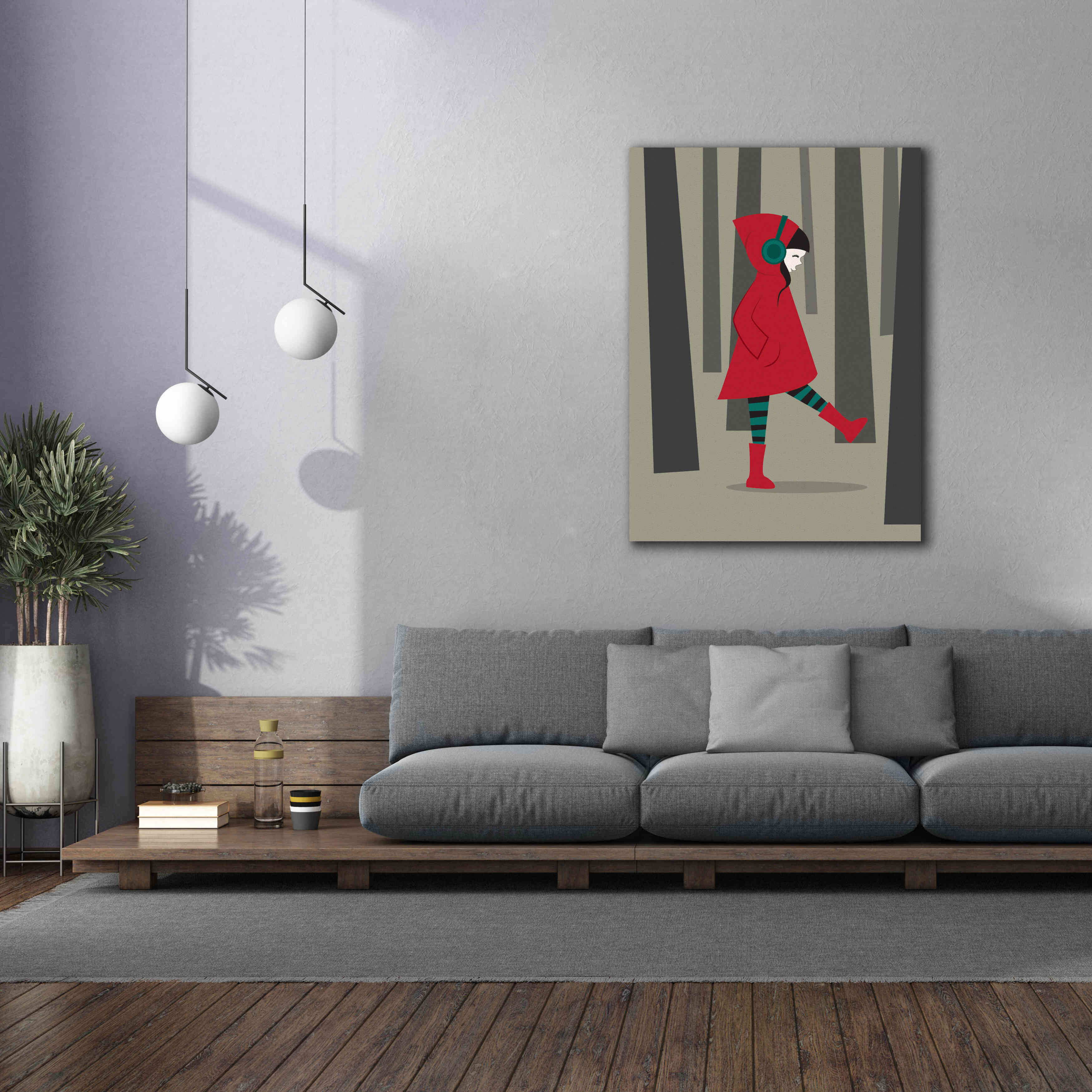 'There Is No Wolf' by Volkan Dalyan, Giclee Canvas Wall Art,40x54