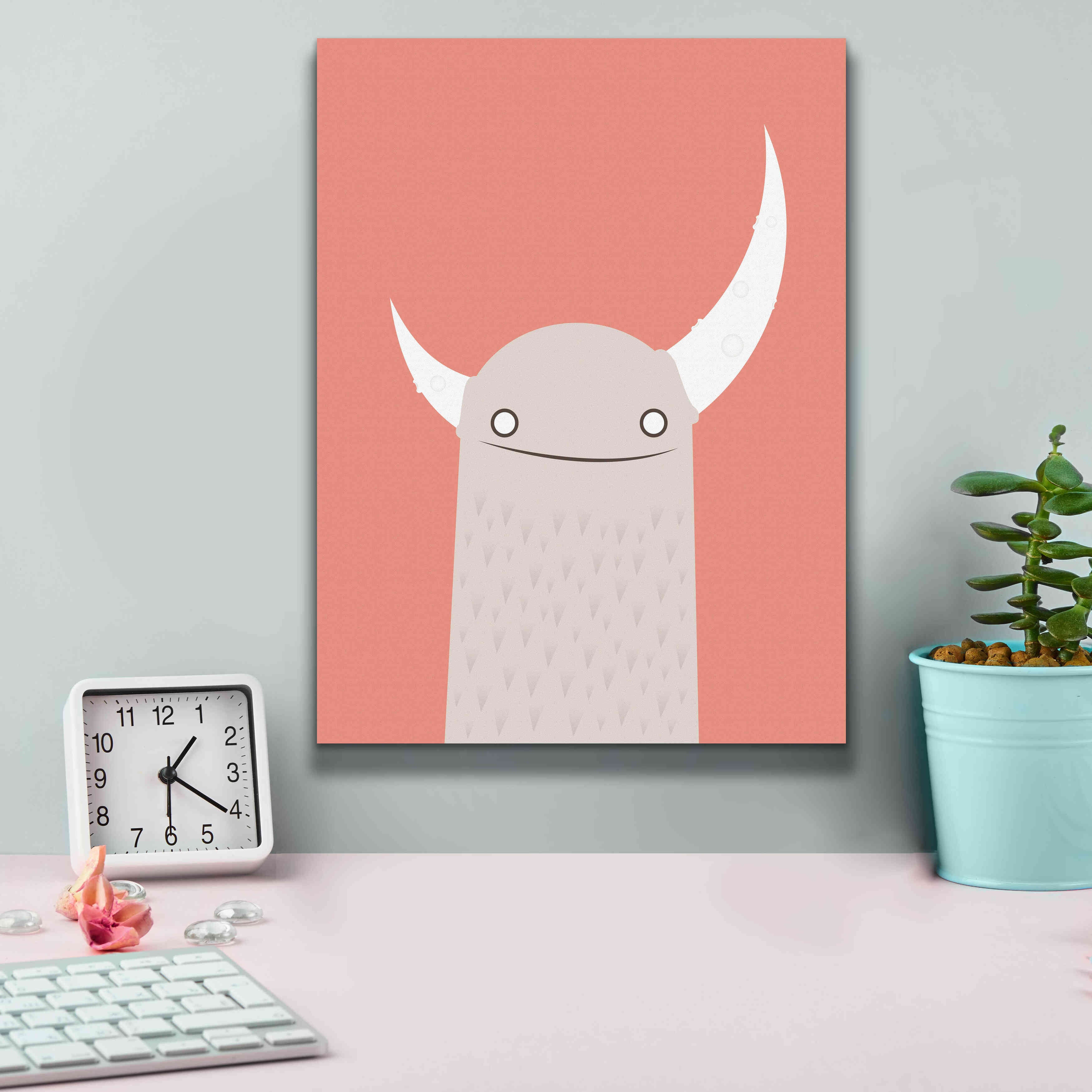 'Moonster' by Volkan Dalyan, Giclee Canvas Wall Art,12x16