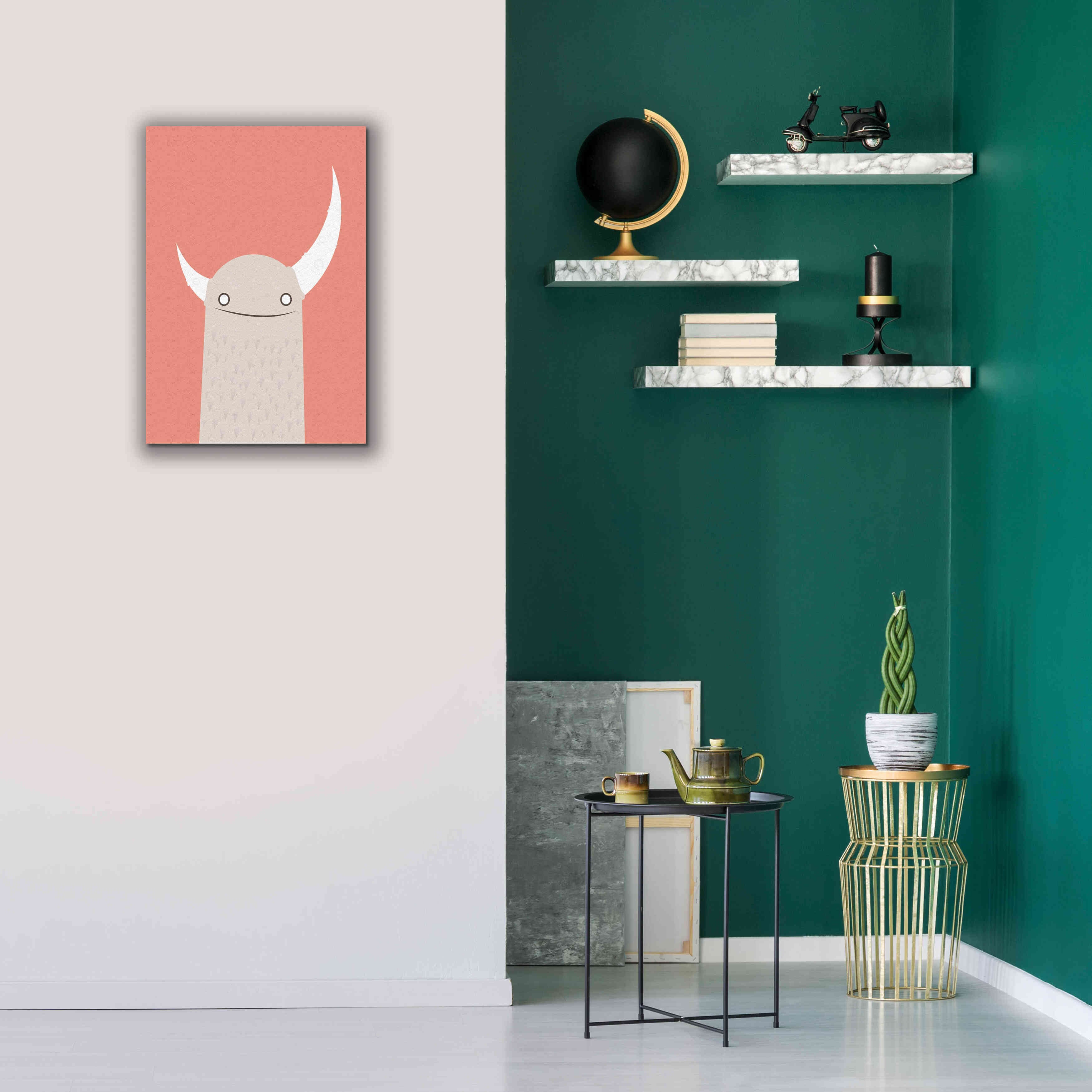 'Moonster' by Volkan Dalyan, Giclee Canvas Wall Art,18x26