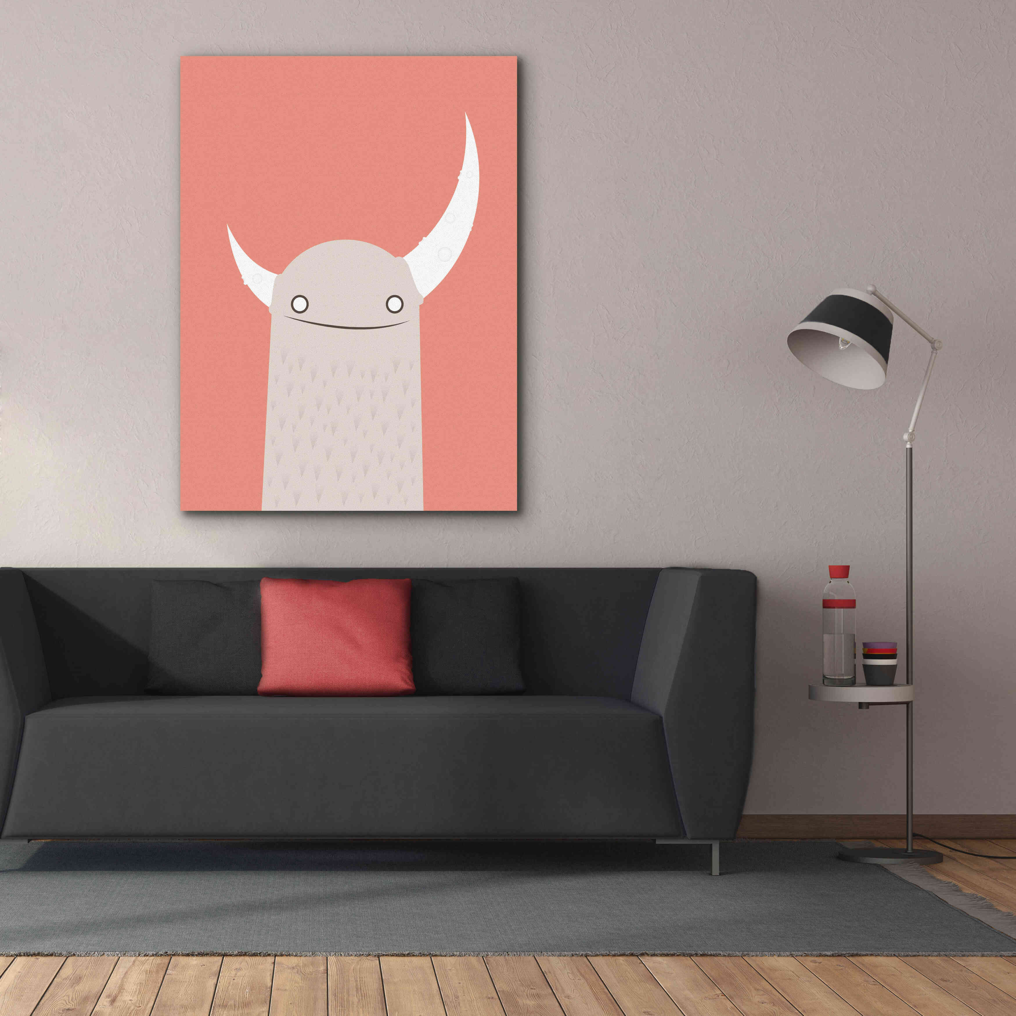 'Moonster' by Volkan Dalyan, Giclee Canvas Wall Art,40x54