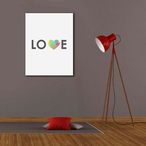 'Love' by Volkan Dalyan, Giclee Canvas Wall Art,26x34
