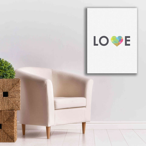 Image of 'Love' by Volkan Dalyan, Giclee Canvas Wall Art,26x34
