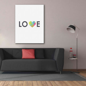 'Love' by Volkan Dalyan, Giclee Canvas Wall Art,40x54