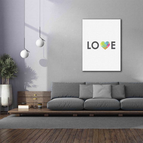 Image of 'Love' by Volkan Dalyan, Giclee Canvas Wall Art,40x54