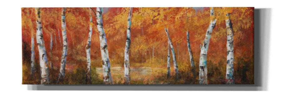 'Autumn Birch I' by Art Fronckowiak, Giclee Canvas Wall Art