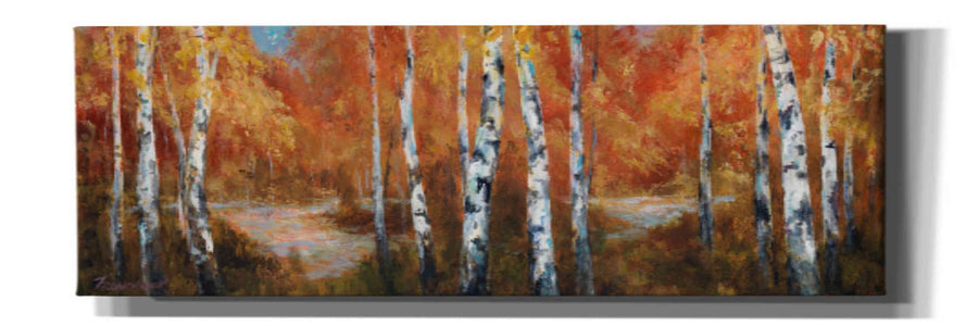 'Autumn Birch II' by Art Fronckowiak, Giclee Canvas Wall Art
