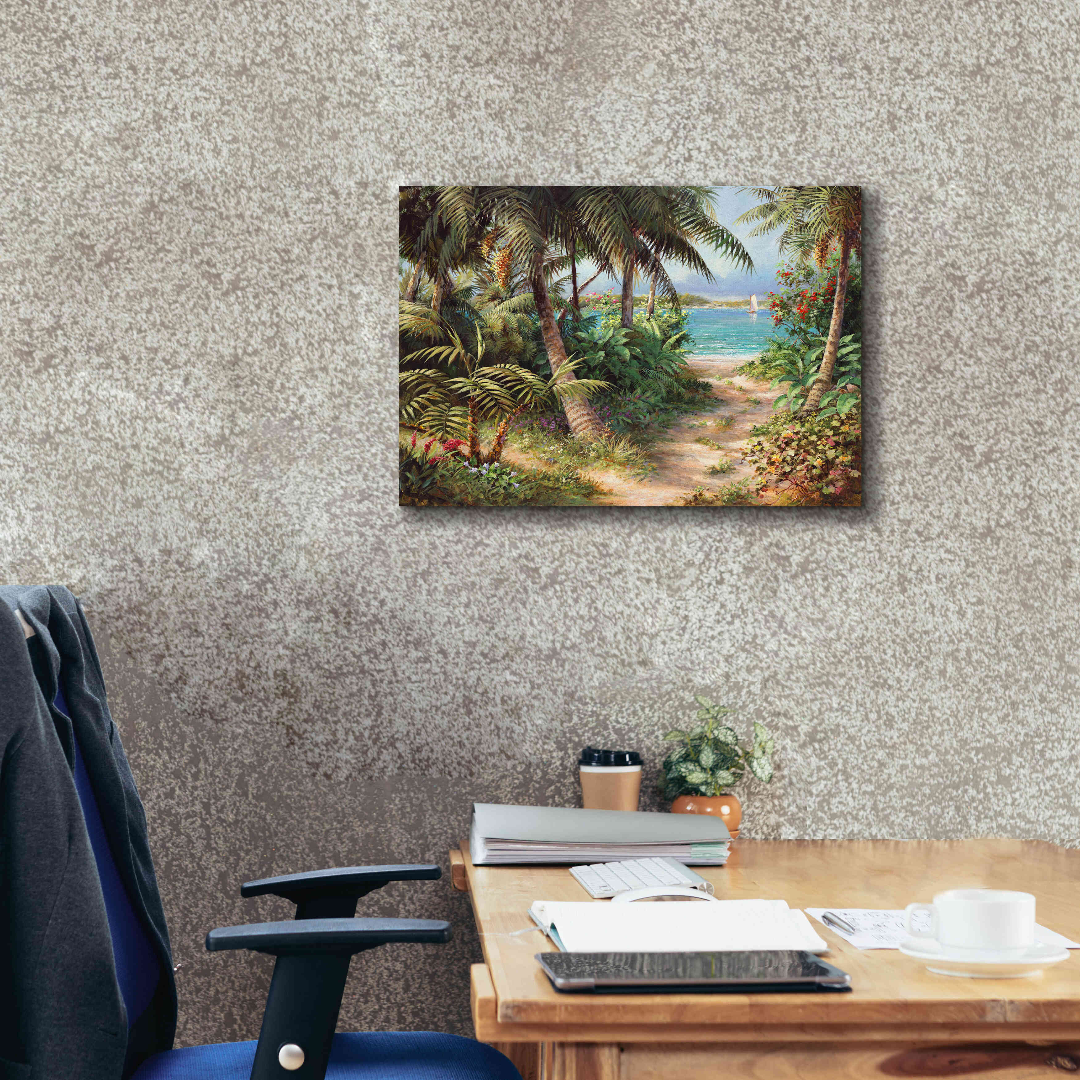 'Bahama Sail' by Art Fronckowiak, Giclee Canvas Wall Art,24x20