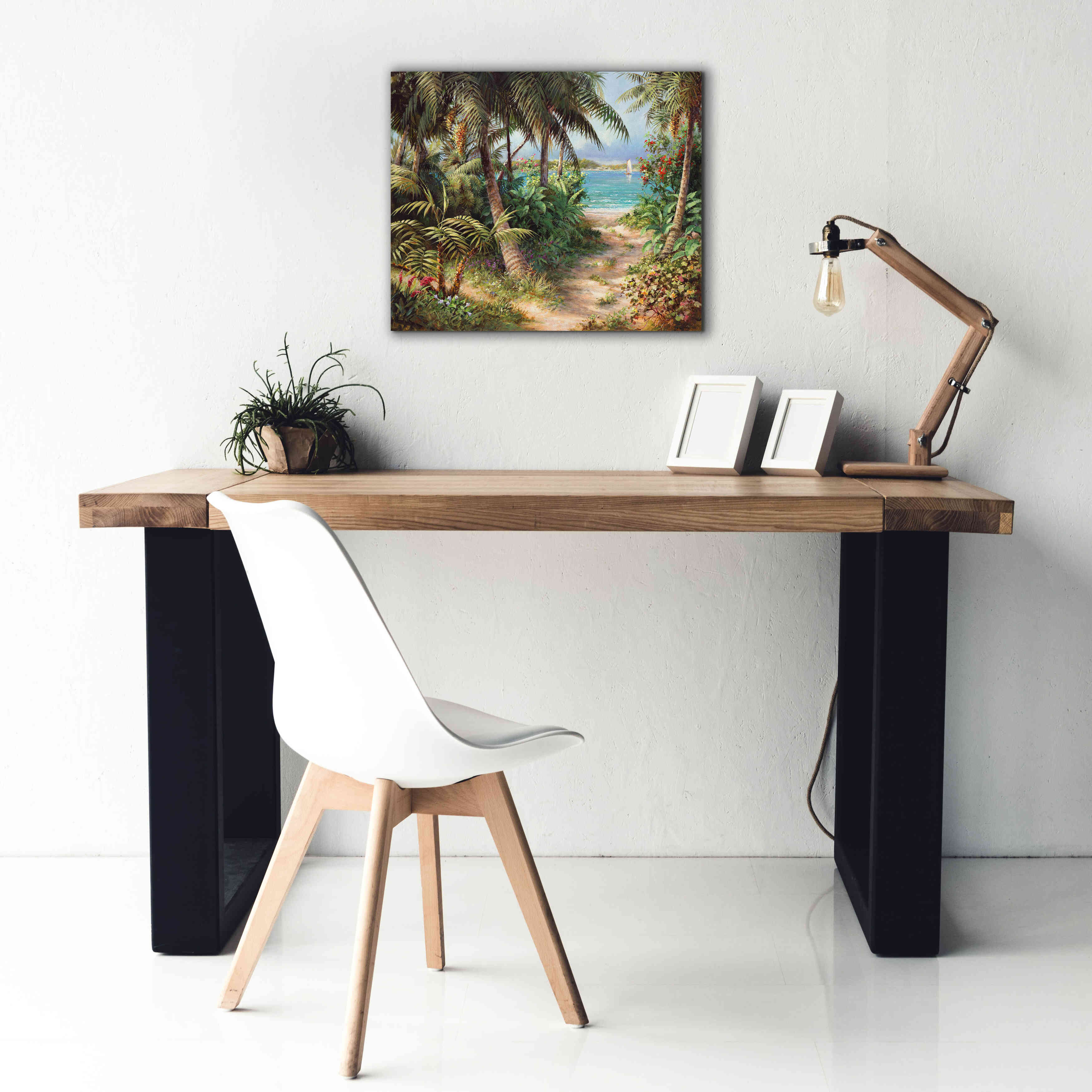 'Bahama Sail' by Art Fronckowiak, Giclee Canvas Wall Art,24x20