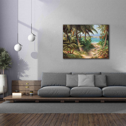 Image of 'Bahama Sail' by Art Fronckowiak, Giclee Canvas Wall Art,54x40