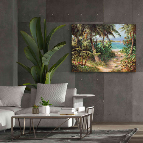 Image of 'Bahama Sail' by Art Fronckowiak, Giclee Canvas Wall Art,54x40