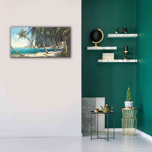 'Bali Cove' by Art Fronckowiak, Giclee Canvas Wall Art,40x20