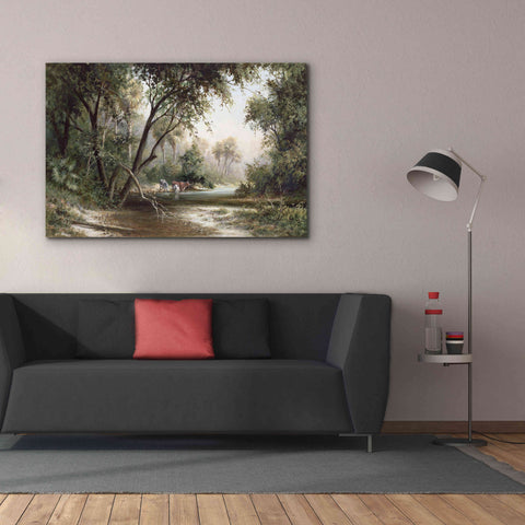 Image of 'Forked Creek' by Art Fronckowiak, Giclee Canvas Wall Art,60x40