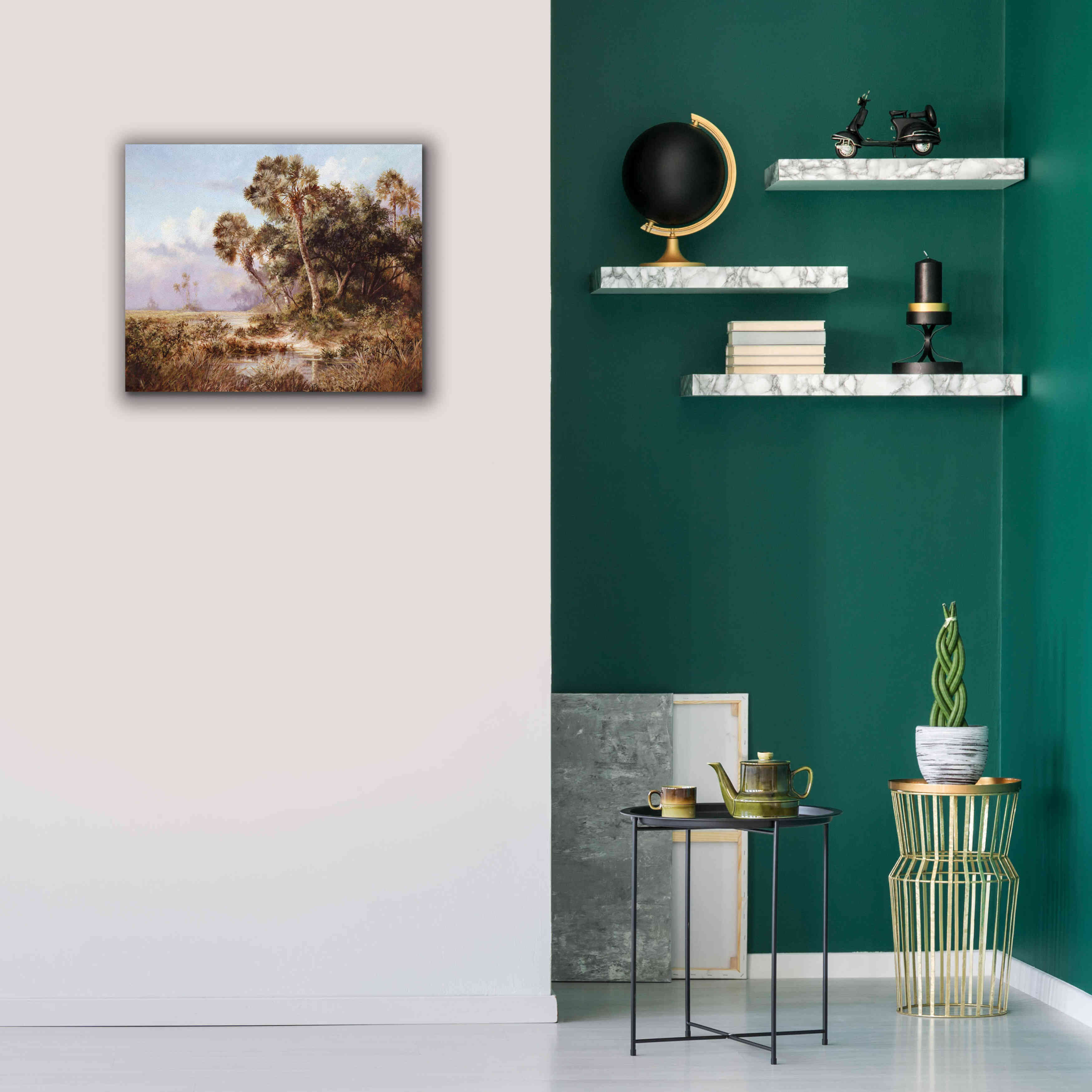 'Glades Cove' by Art Fronckowiak, Giclee Canvas Wall Art,24x20