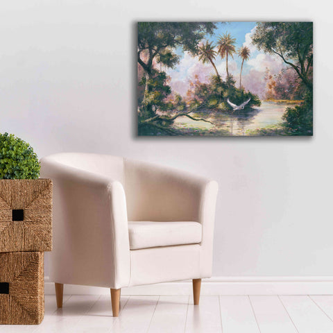Image of 'Glades Hammock' by Art Fronckowiak, Giclee Canvas Wall Art,40x26