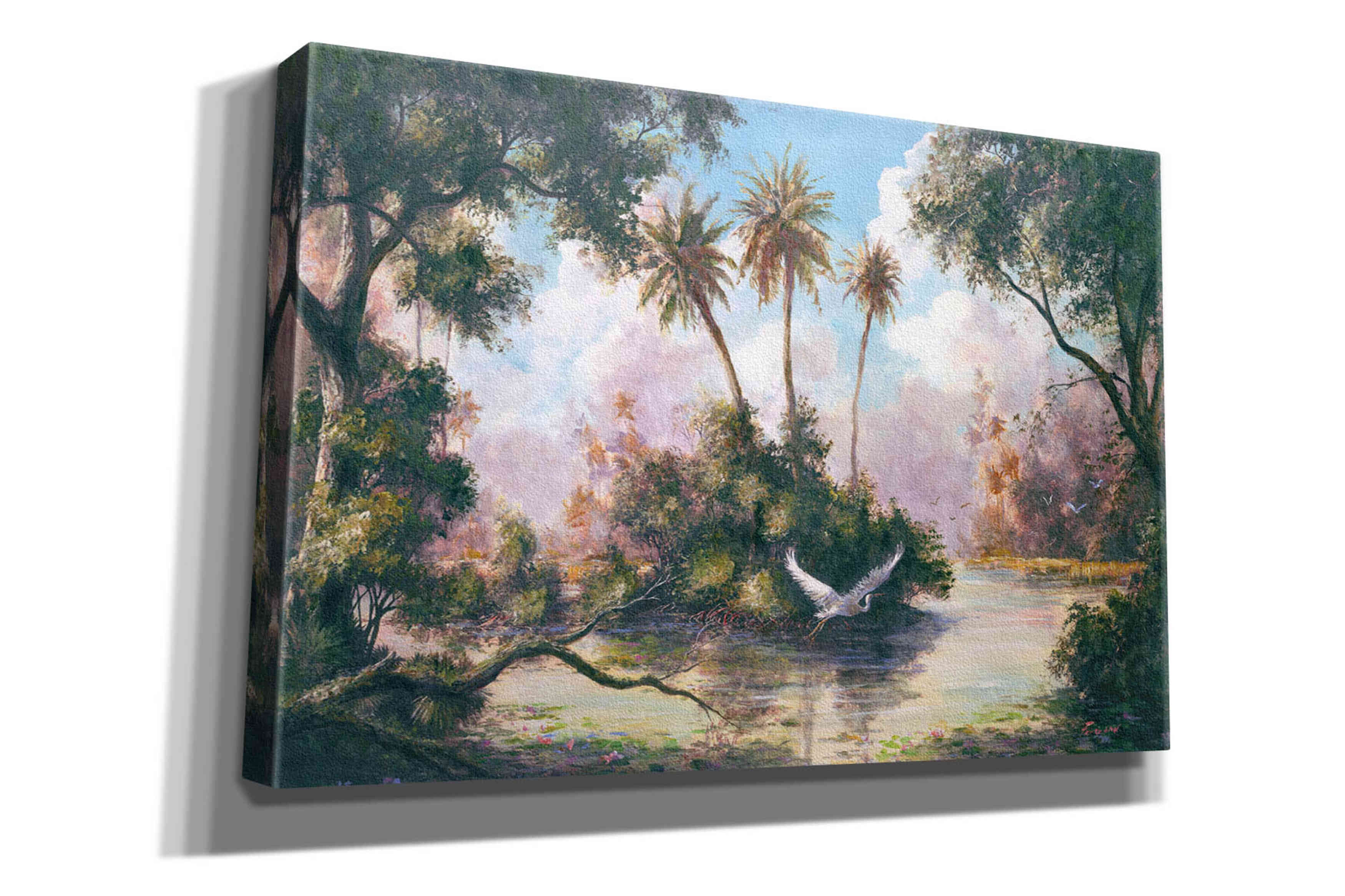'Glades Hammock' by Art Fronckowiak, Giclee Canvas Wall Art
