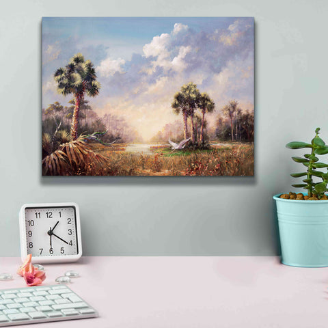 Image of 'Golden Glades' by Art Fronckowiak, Giclee Canvas Wall Art,16x12