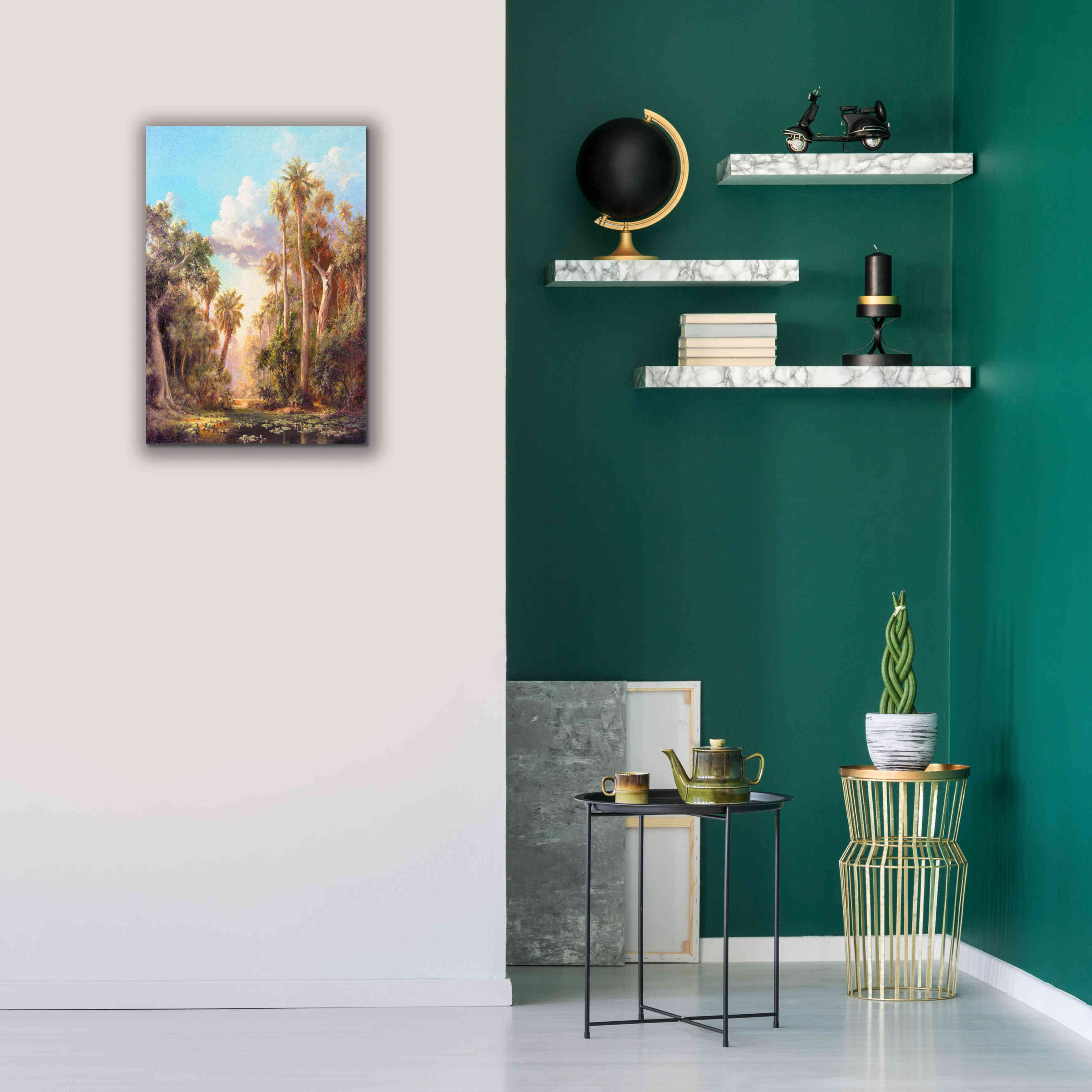 'Lost River' by Art Fronckowiak, Giclee Canvas Wall Art,18x26