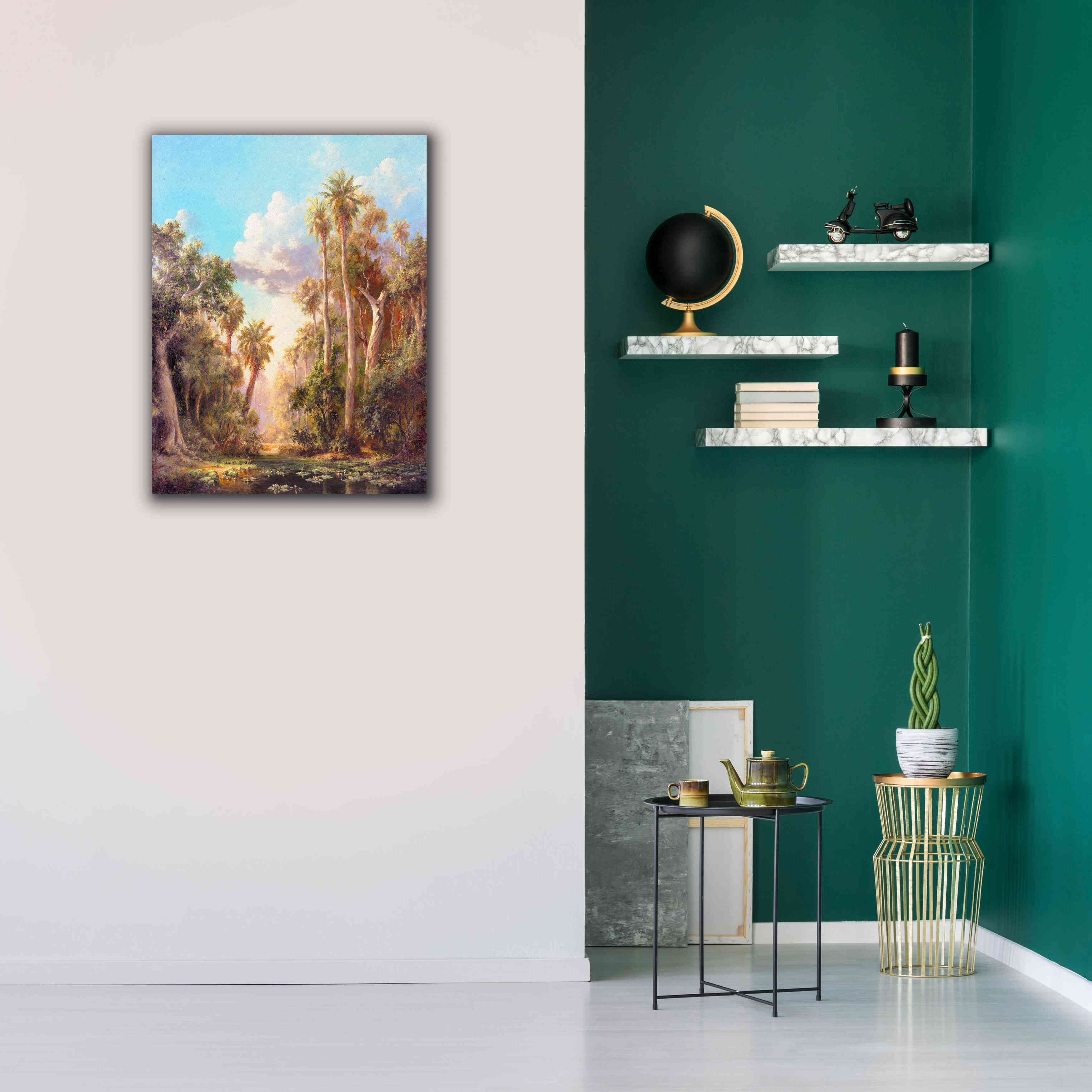 'Lost River' by Art Fronckowiak, Giclee Canvas Wall Art,26x34