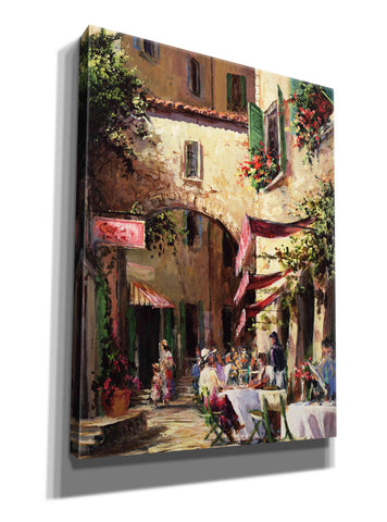 Image of 'Piazza' by Art Fronckowiak, Giclee Canvas Wall Art