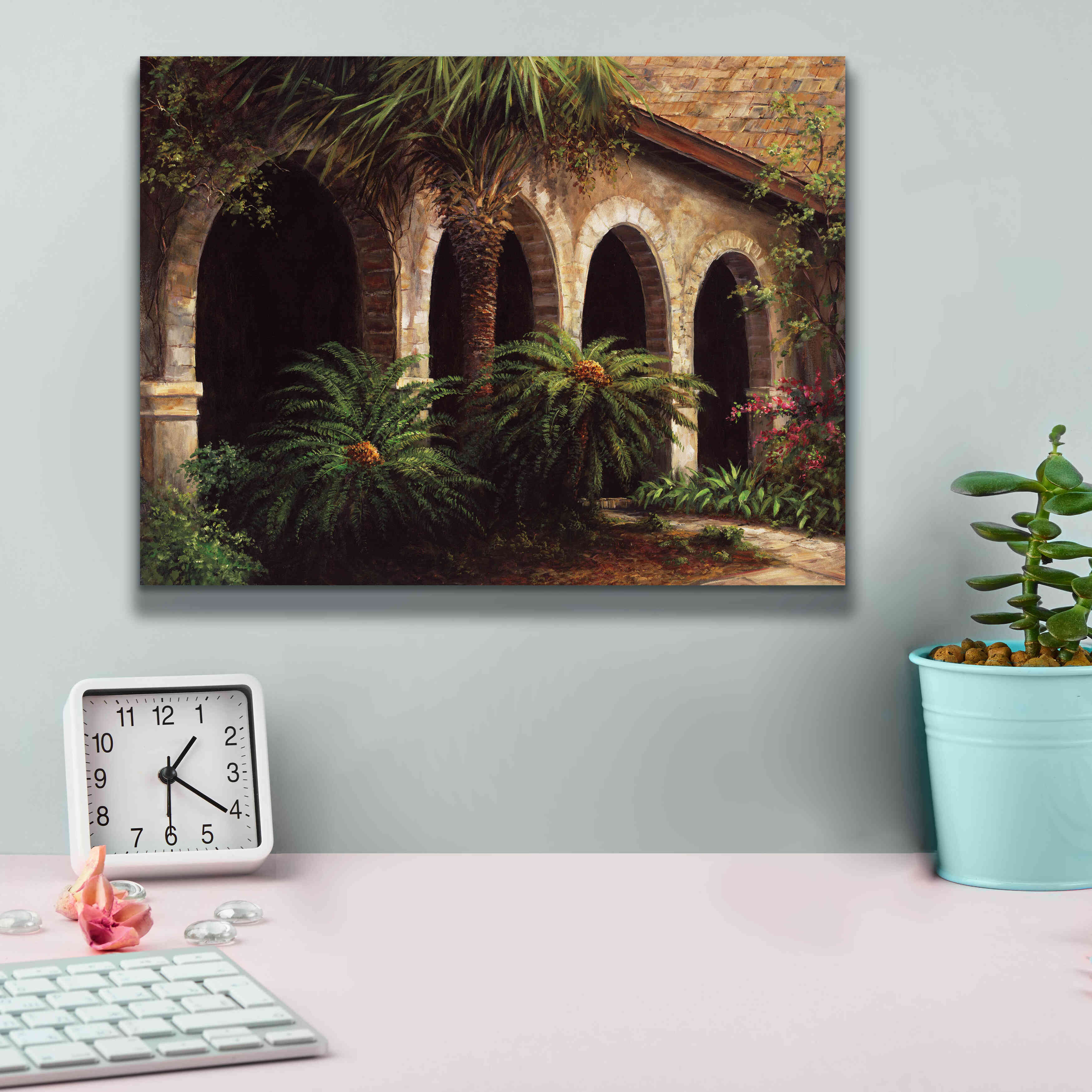 'Sago Arches' by Art Fronckowiak, Giclee Canvas Wall Art,16x12