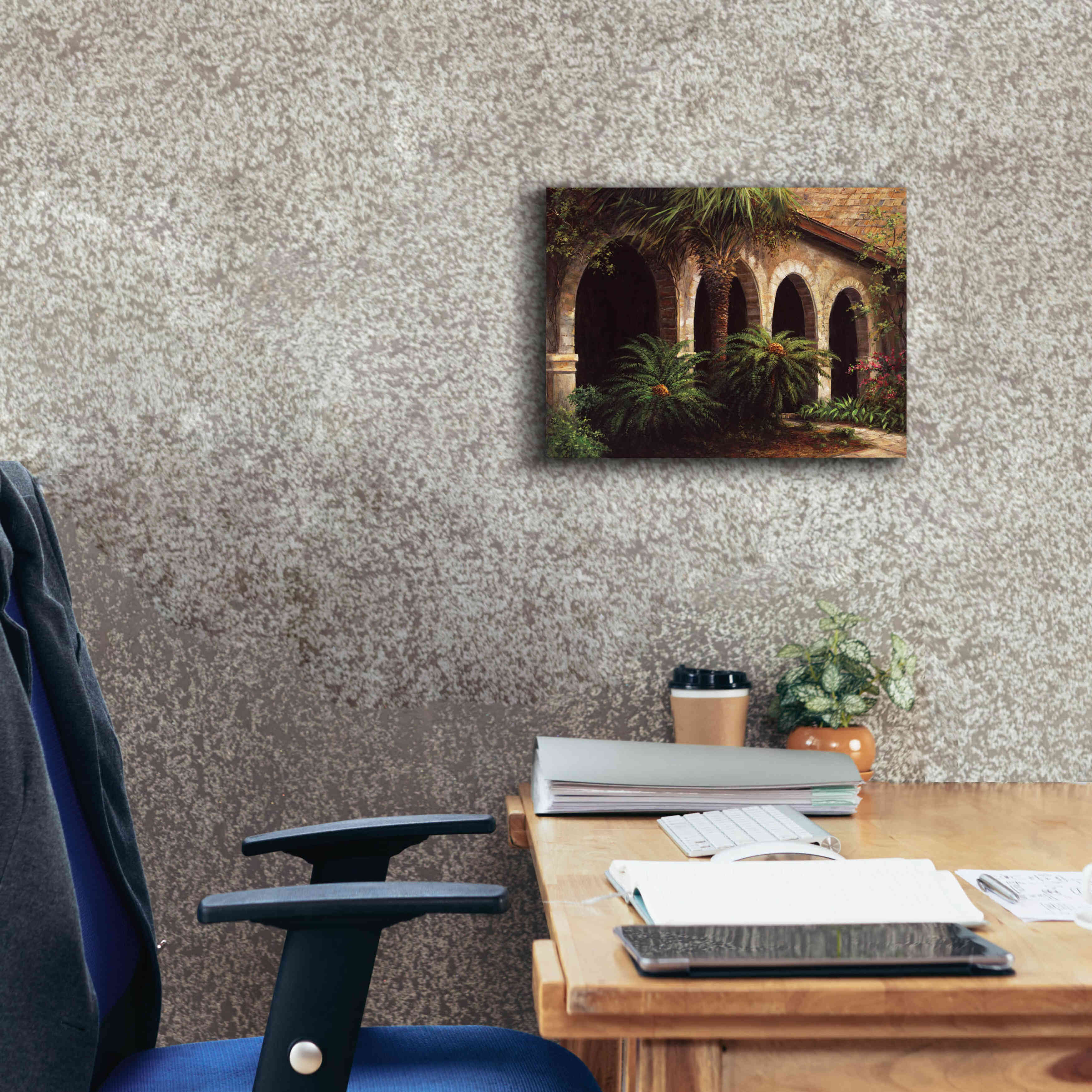 'Sago Arches' by Art Fronckowiak, Giclee Canvas Wall Art,16x12