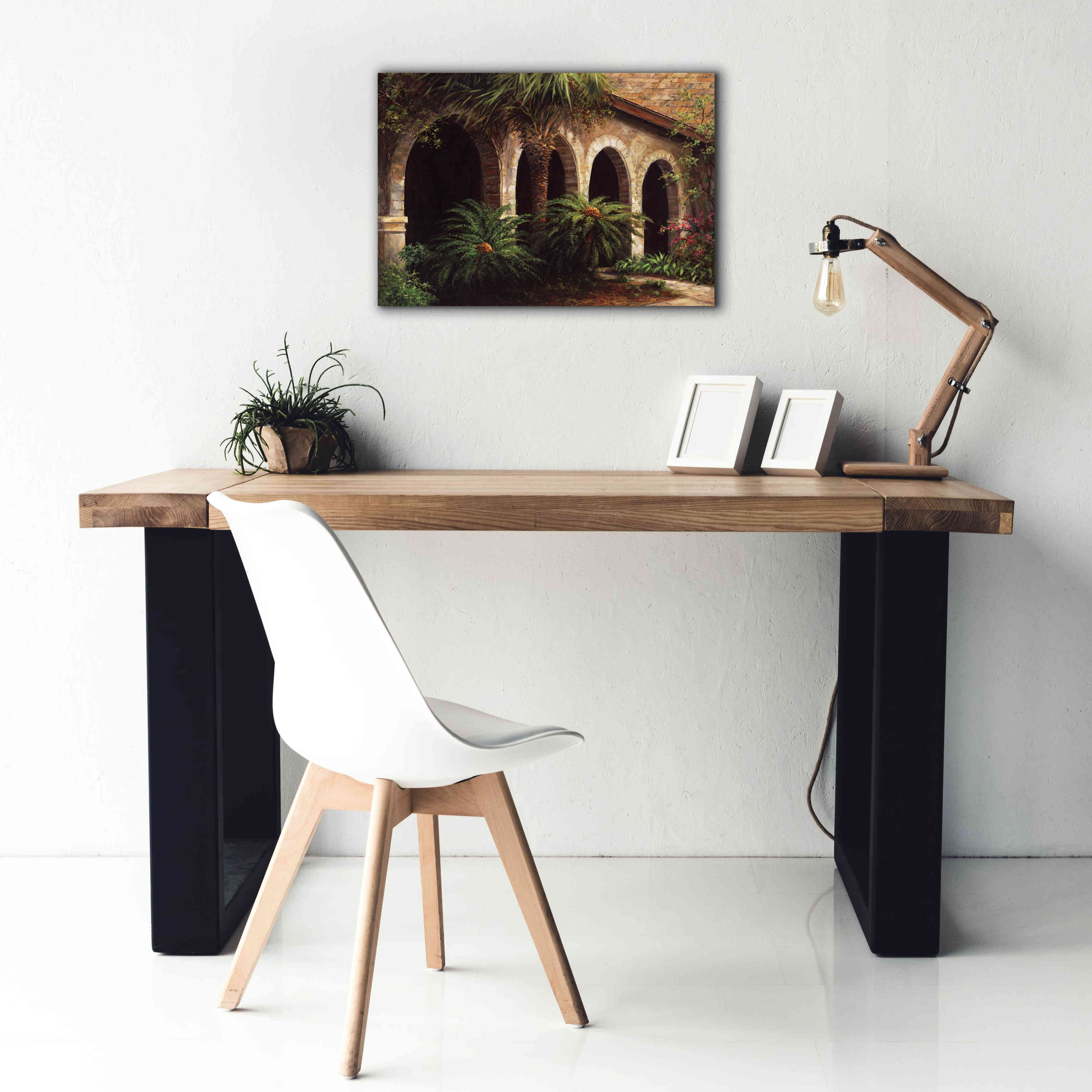 'Sago Arches' by Art Fronckowiak, Giclee Canvas Wall Art,26x18