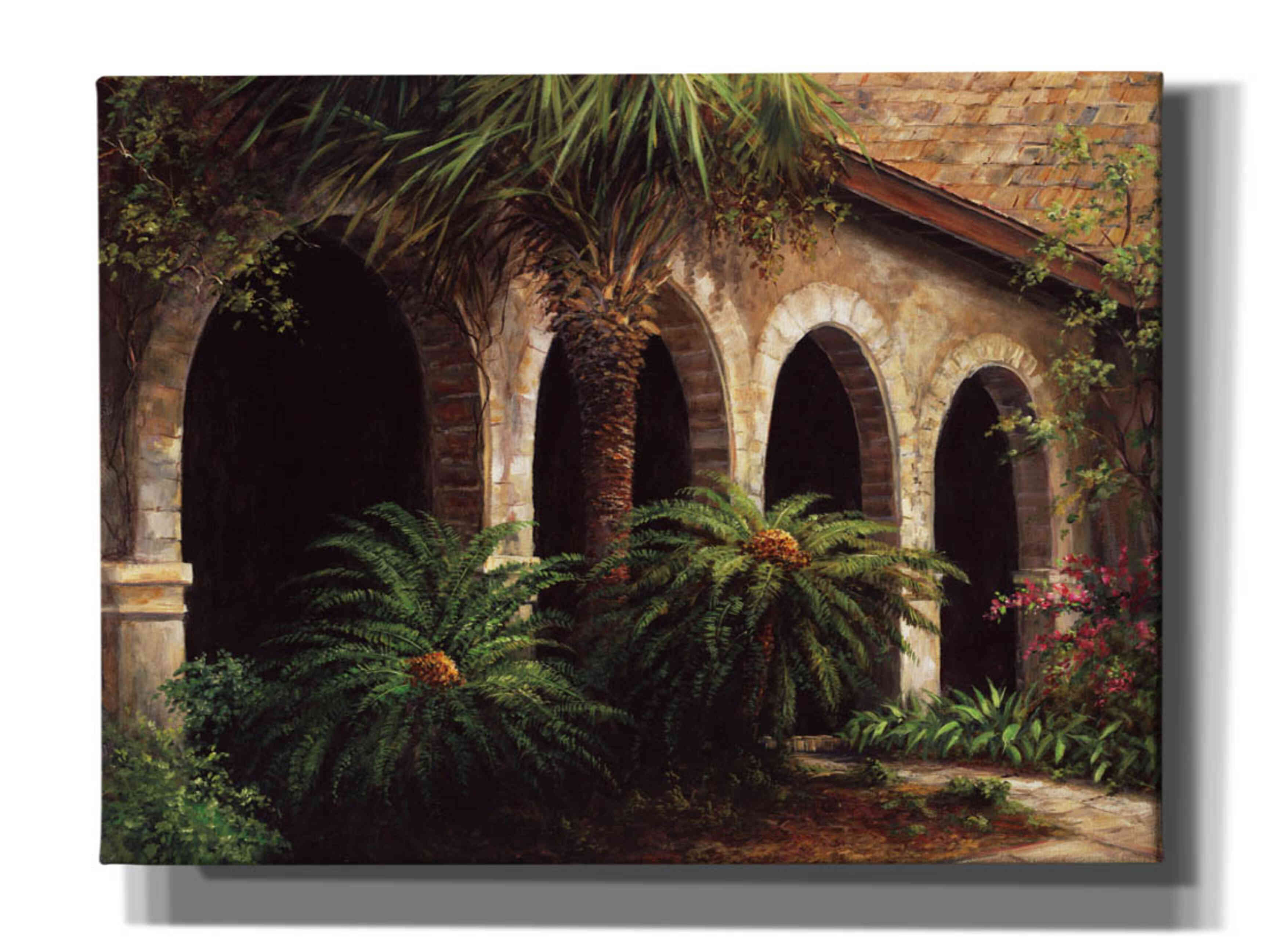 'Sago Arches' by Art Fronckowiak, Giclee Canvas Wall Art