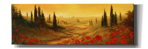 Image of 'Toscano Panel II' by Art Fronckowiak, Giclee Canvas Wall Art