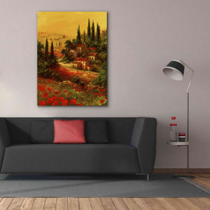 'Toscano Valley I' by Art Fronckowiak, Giclee Canvas Wall Art,40x54
