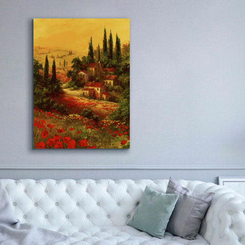 Image of 'Toscano Valley I' by Art Fronckowiak, Giclee Canvas Wall Art,40x54