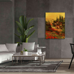 'Toscano Valley I' by Art Fronckowiak, Giclee Canvas Wall Art,40x54