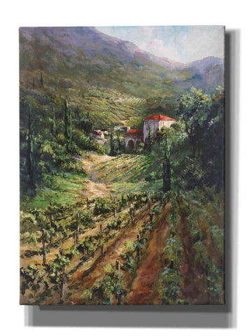 Image of 'Tuscany Vineyard' by Art Fronckowiak, Giclee Canvas Wall Art