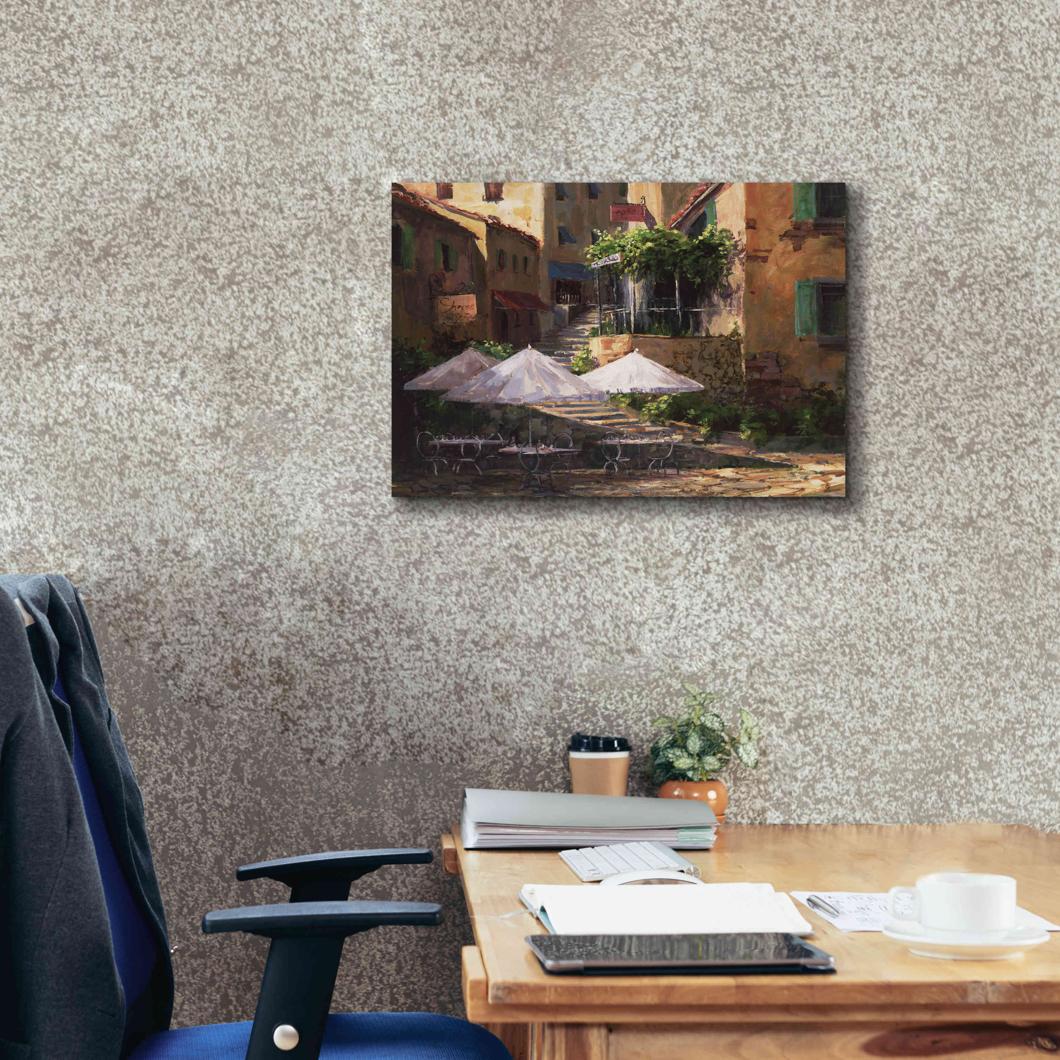 'Villa Garzon' by Art Fronckowiak, Giclee Canvas Wall Art,24x20