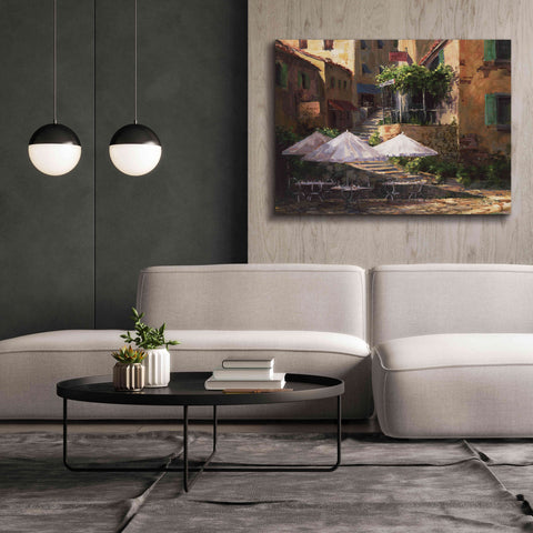 Image of 'Villa Garzon' by Art Fronckowiak, Giclee Canvas Wall Art,54x40