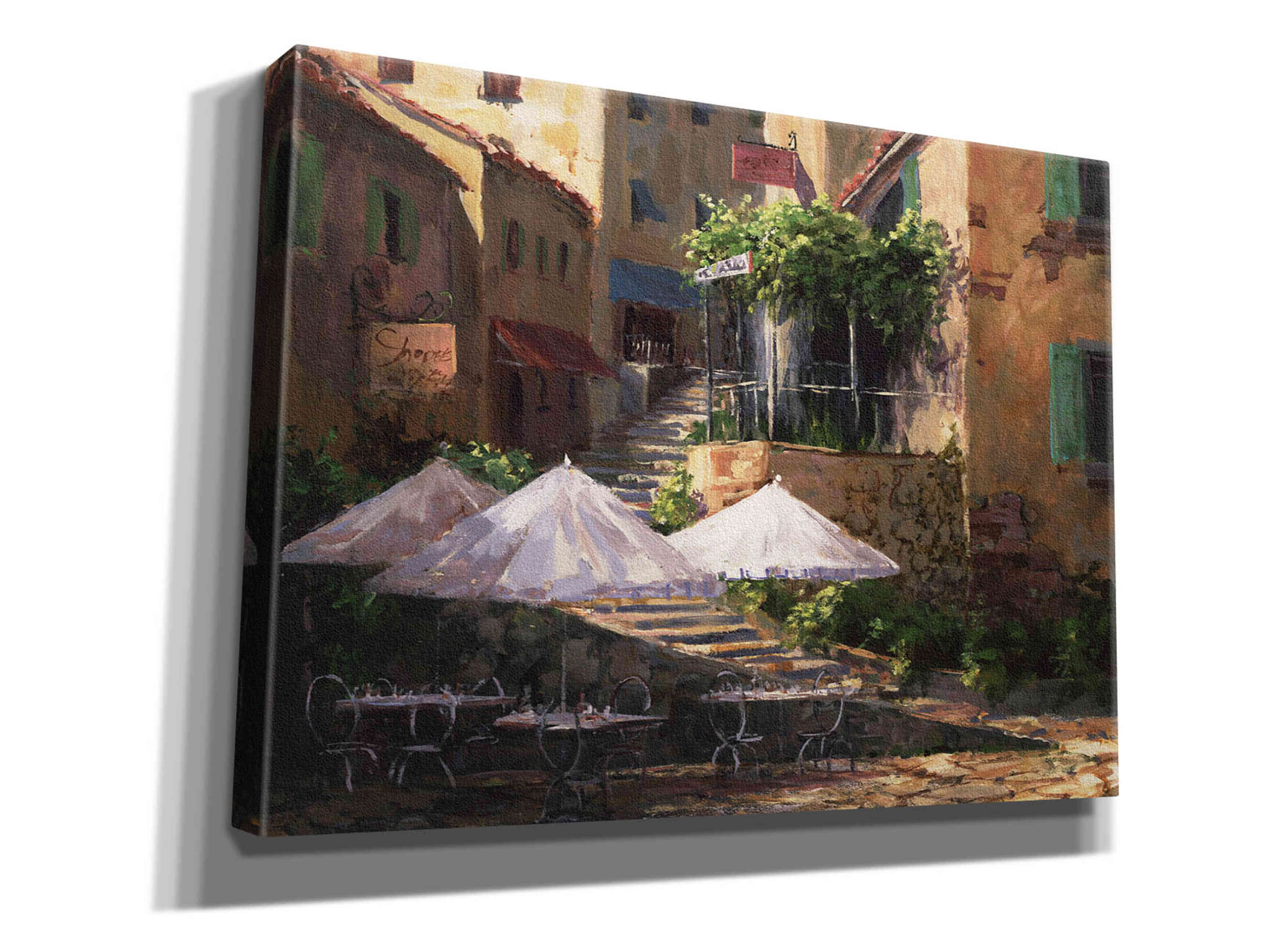 'Villa Garzon' by Art Fronckowiak, Giclee Canvas Wall Art