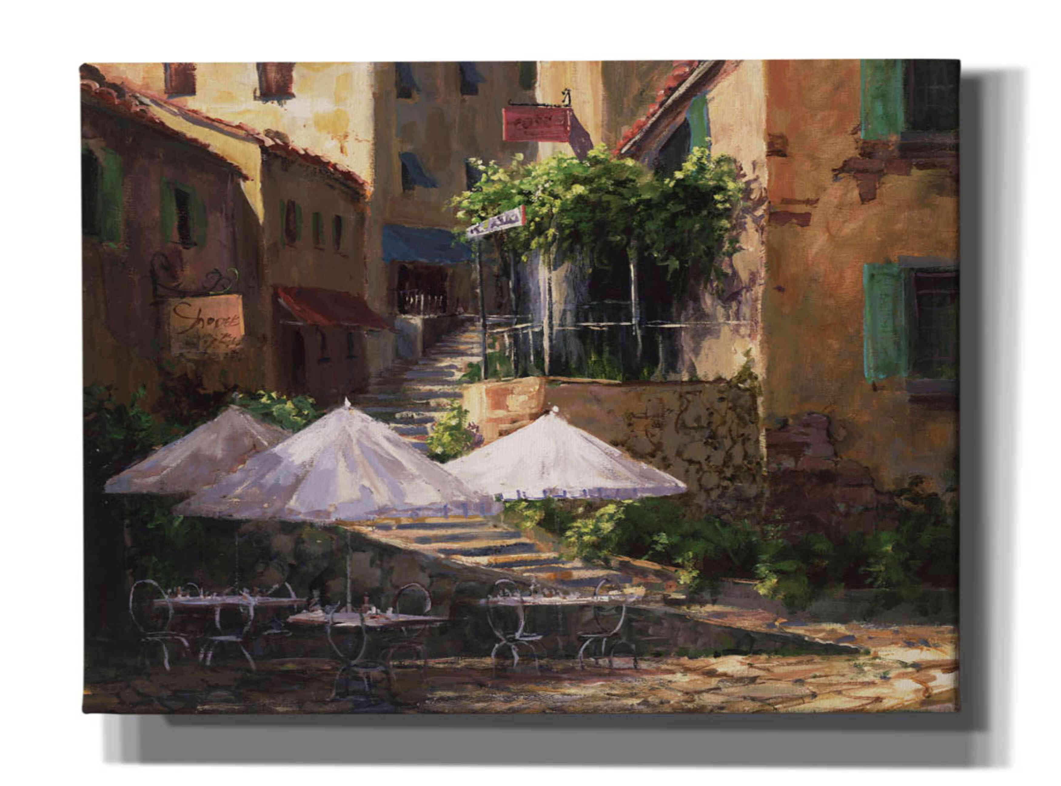 'Villa Garzon' by Art Fronckowiak, Giclee Canvas Wall Art