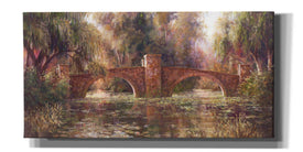 'Willow Bridge' by Art Fronckowiak, Giclee Canvas Wall Art