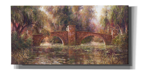 Image of 'Willow Bridge' by Art Fronckowiak, Giclee Canvas Wall Art